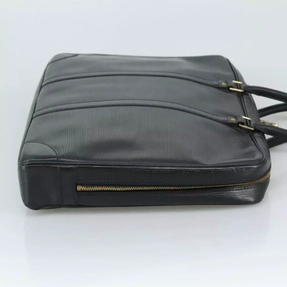 LOUIS VUITTON Epi Porte Documents Voyage Business Bag Black - Picture 11 of 16